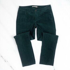 Christopher Blue Sophia Mid Rise Skinny Silhouette Jeans Size 10 Corduroy Pants